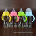 Anti-broken Crystal Drilling New Glass Top Rated Bottle For Breastfed Baby